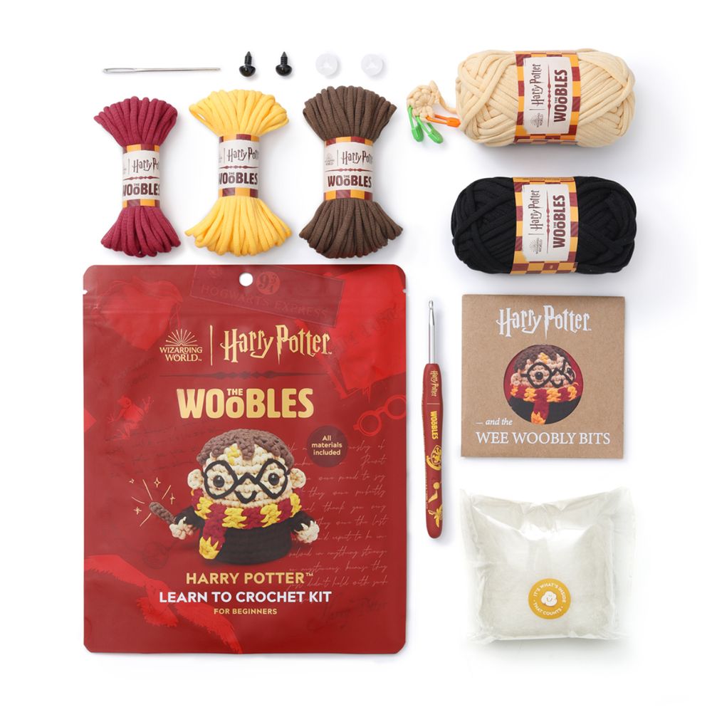 The Woobles - Harry Potter™ Learn to Crochet Kit - Creativity