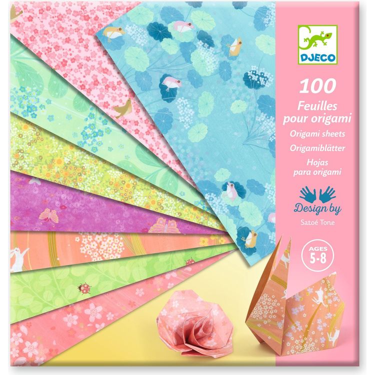 Djeco - Haru Origami Paper Craft Kit - Creativity