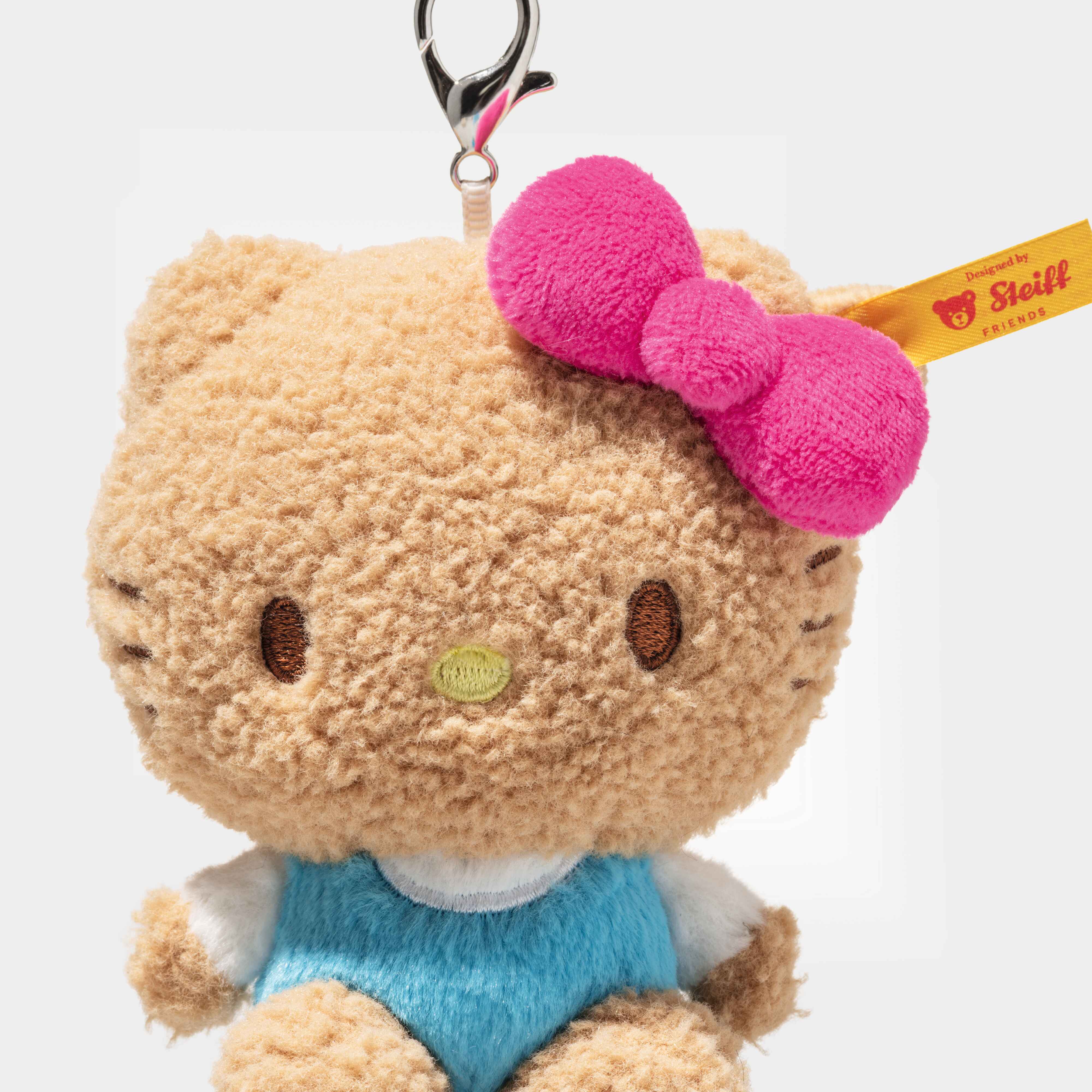 Steiff North America, Inc. - Hello Kitty Keyring - Beige - Plush