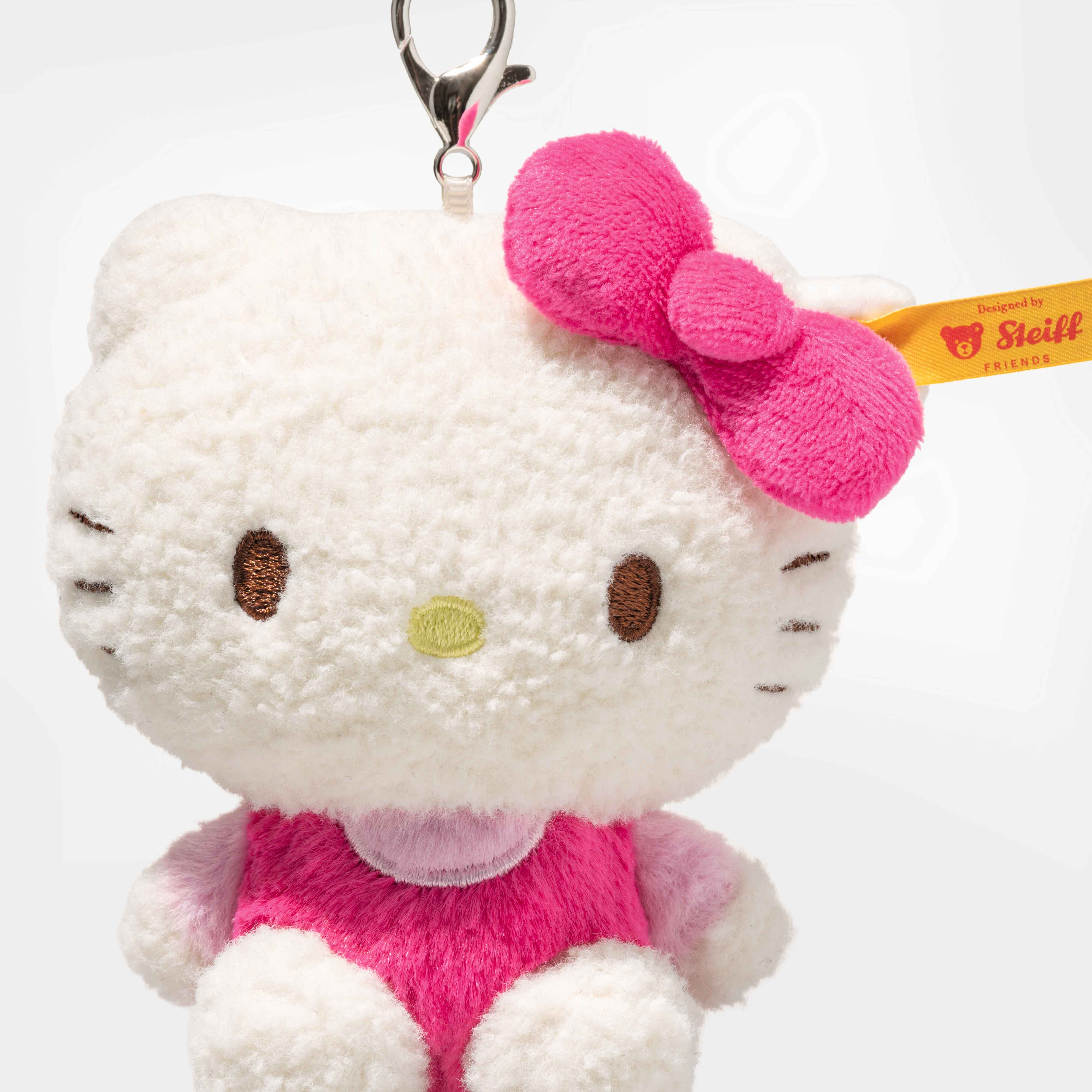 Steiff North America, Inc. - Hello Kitty Keyring - White - Plush