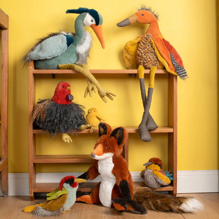 Moulin Roty - Heron Plush - All Around the World - Plush