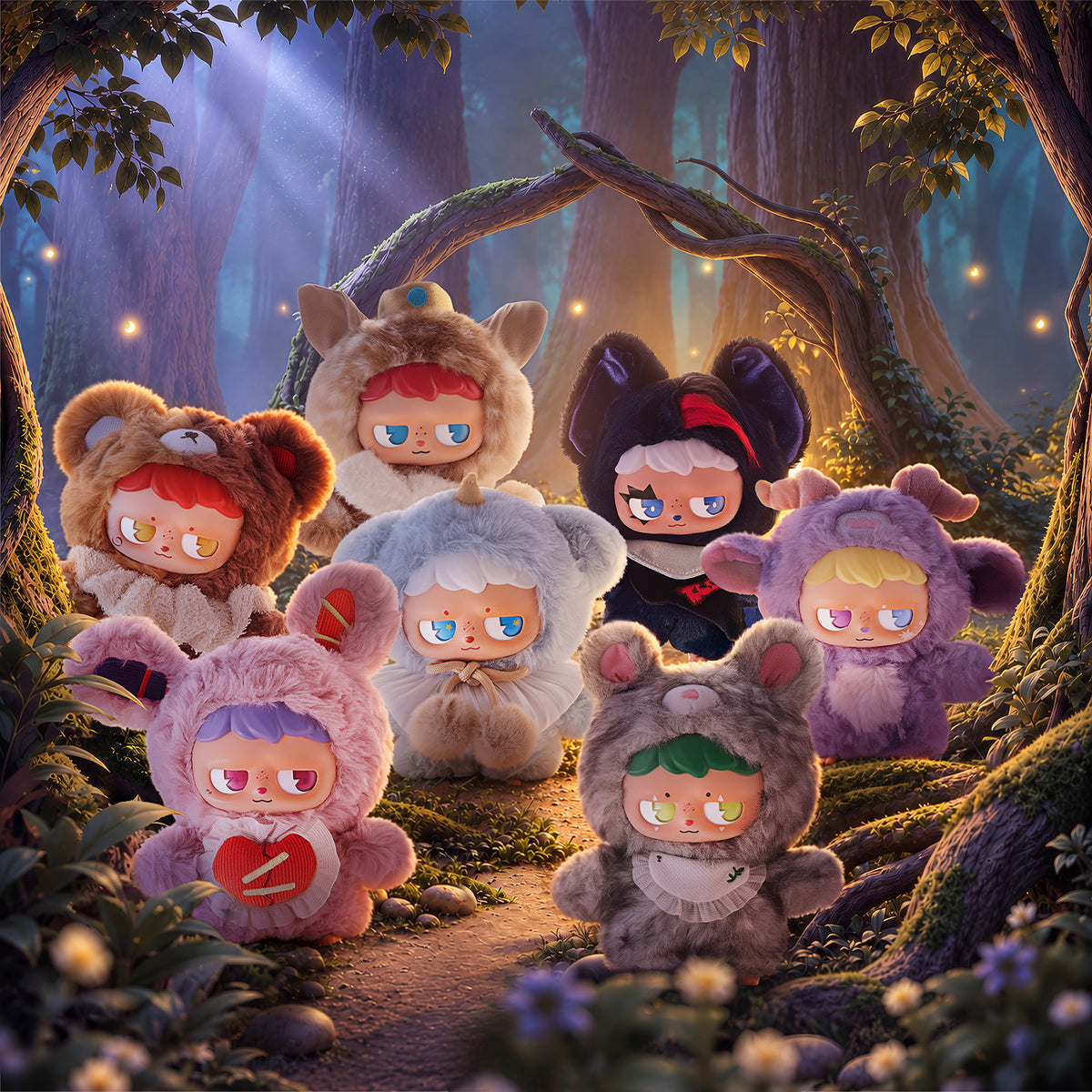 Iconic Drops - Hidden Realm Plush Blind Box - Collectibles