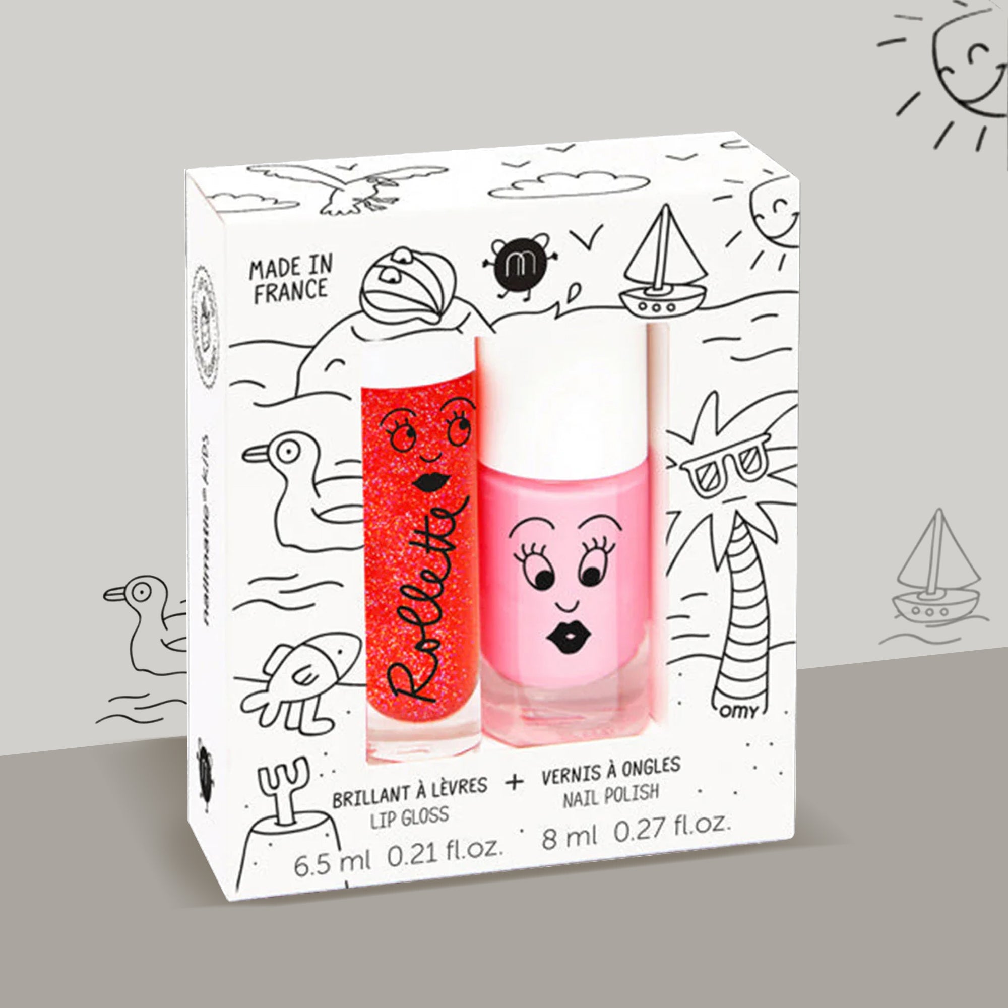 Nailmatic - Holidays Nail Polish & Lipgloss Set - Trend Accessories