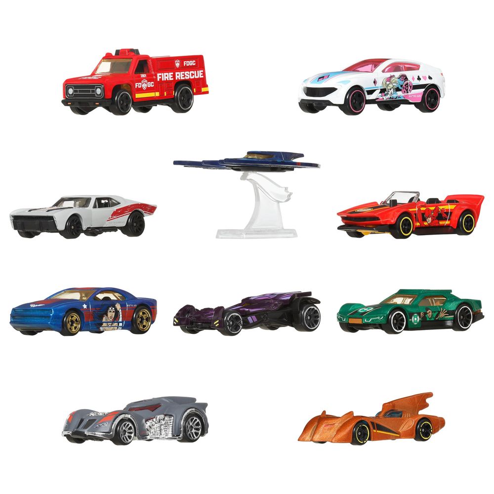 Hot Wheels - Hot Wheels Batman 10-Pack - Vehicles
