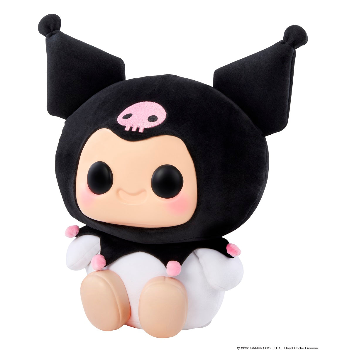 Hyojo - Hyojo Biggie Kuromi 12" Plush Collectible - Collectibles