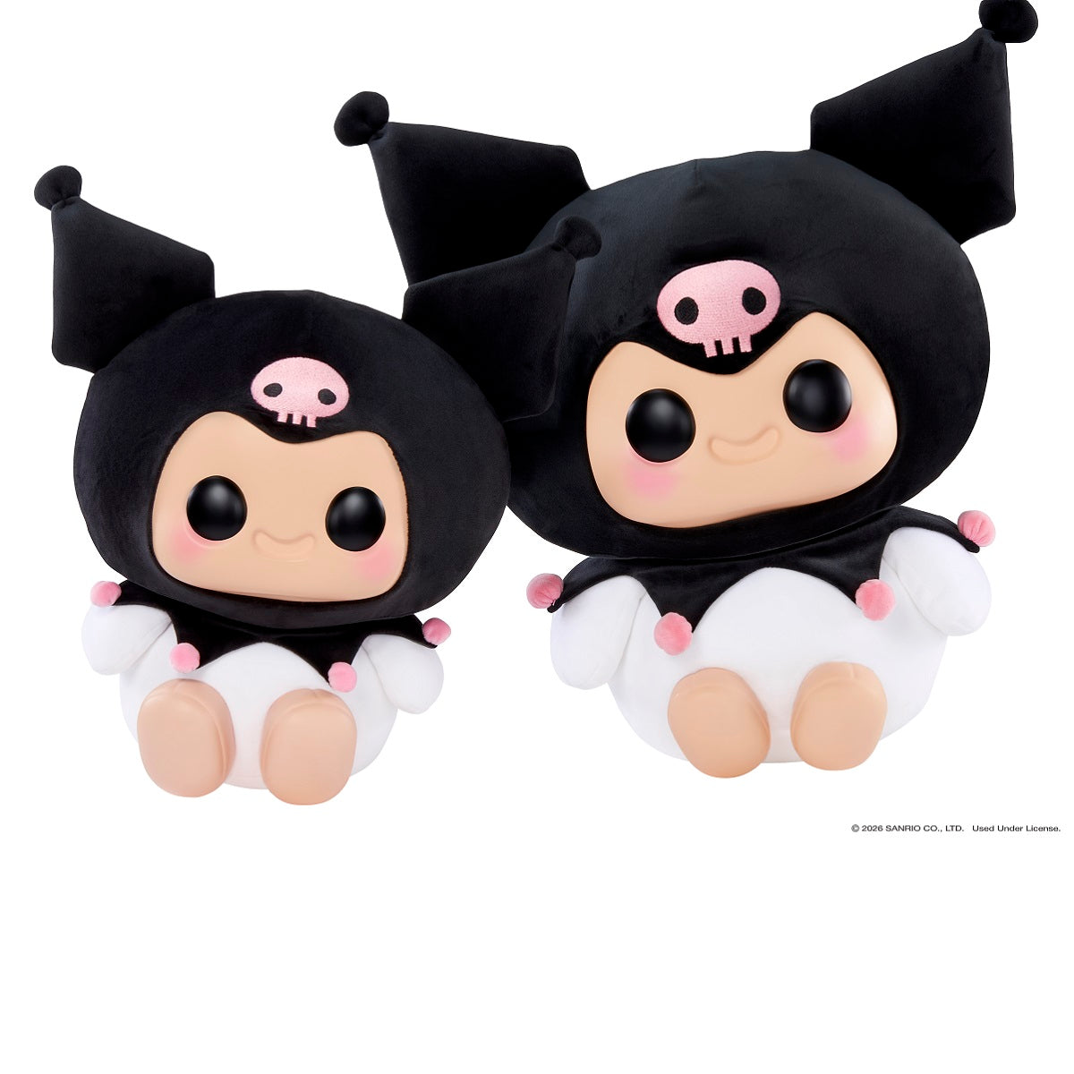 Hyojo - Hyojo Biggie Kuromi 12" Plush Collectible - Collectibles