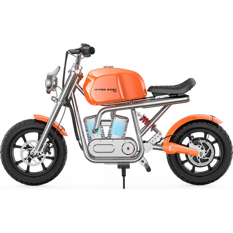Hyper GoGo - Hyper Gogo S9 Pro Kids Motorcycle - Orange - Outdoor