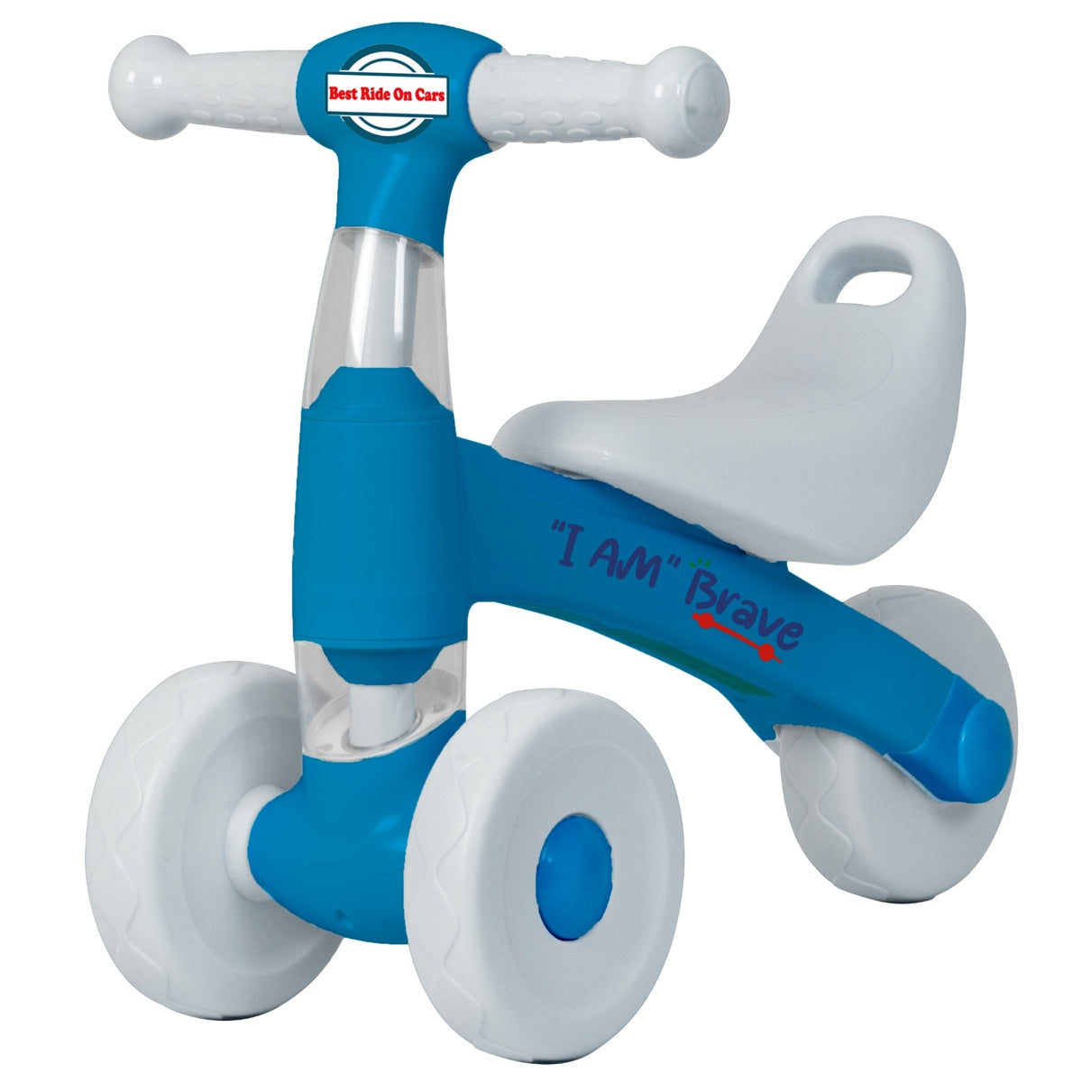 Best Ride on Cars - I am Brave Blue Trike - Outdoor