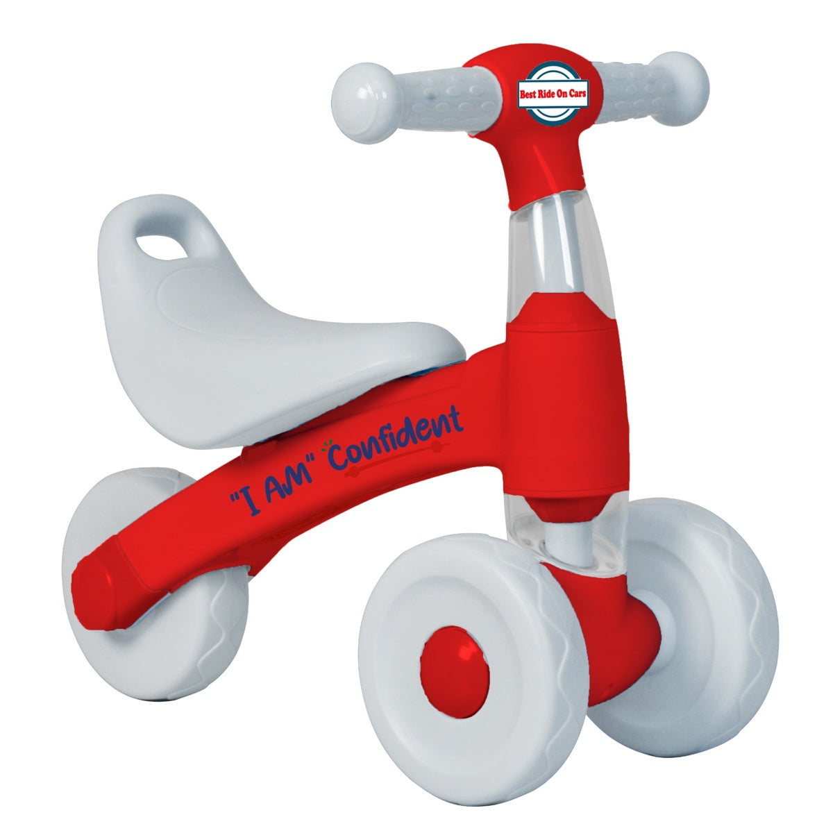 Best Ride on Cars - I am Confident Red Trike - Outdoor