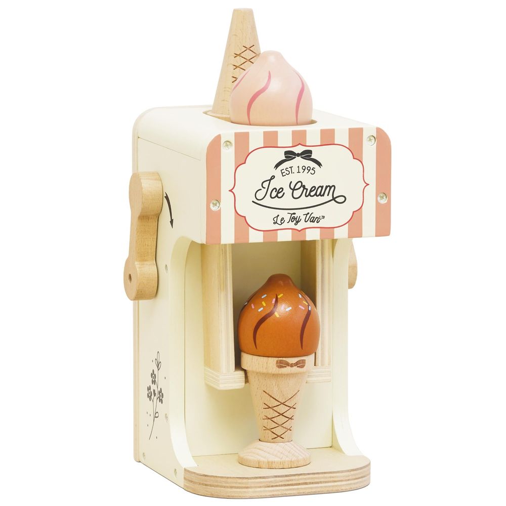 Le Toy Van - Ice Cream Machine & Play Food Cones - Preschool