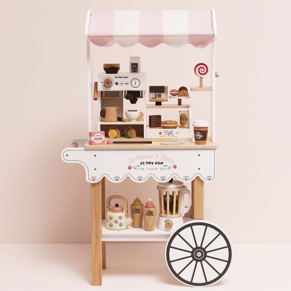 Le Toy Van - Ice Cream Trolley Market Stall - Preschool
