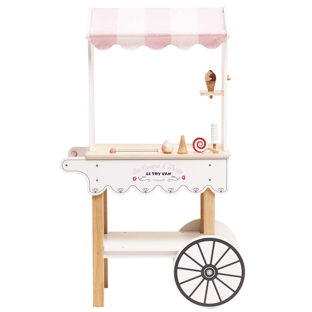 Le Toy Van - Ice Cream Trolley Market Stall - Preschool