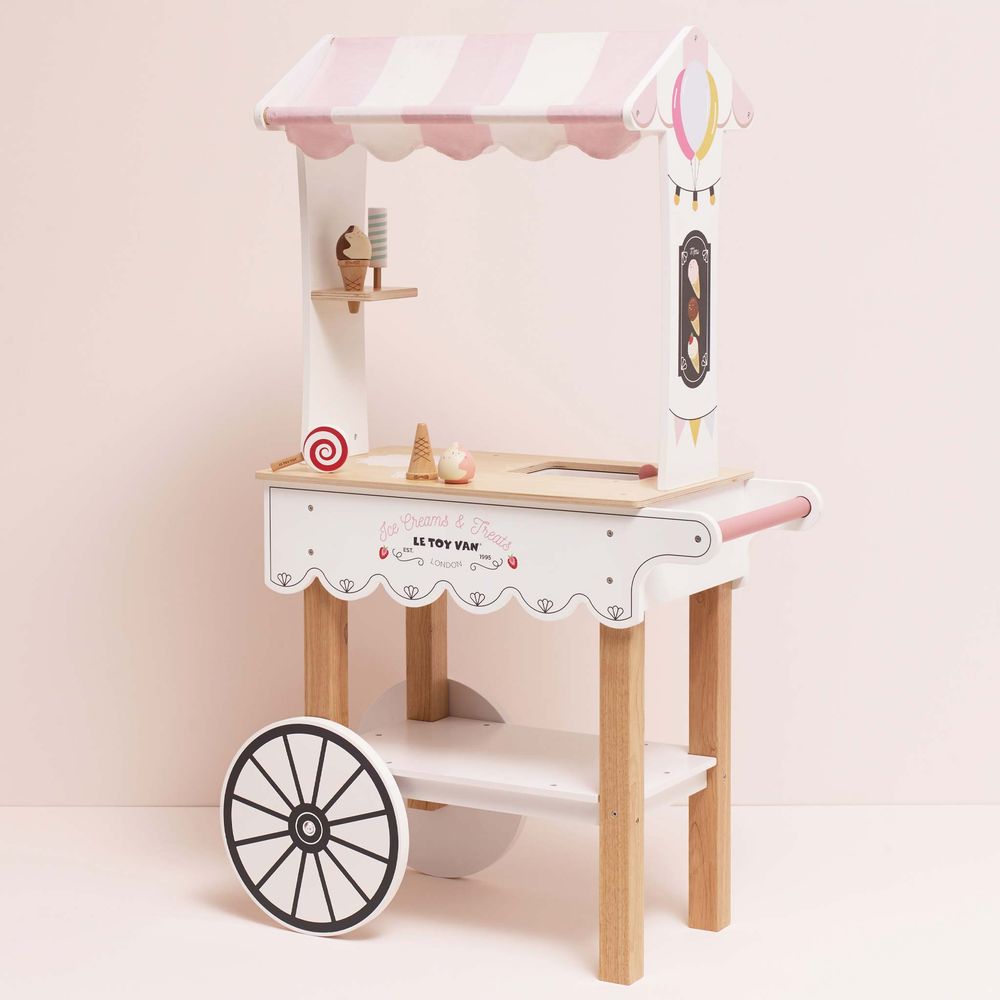 Le Toy Van - Ice Cream Trolley Market Stall - Preschool