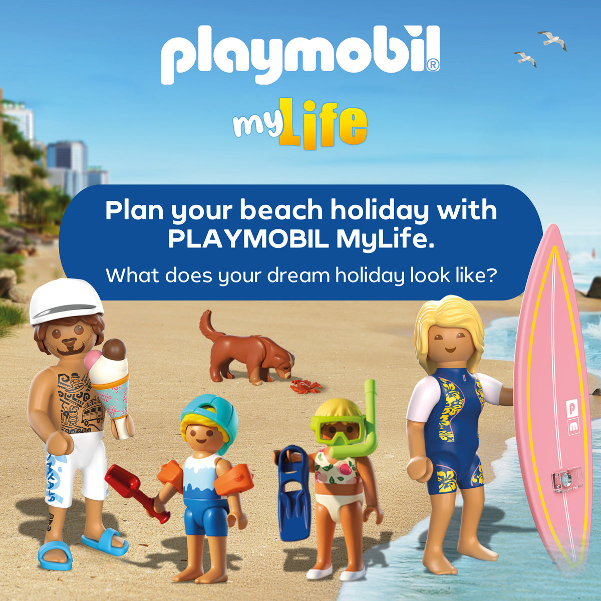 Playmobil - Ice Cream Truck with Surf Shop Playset - Preschool
