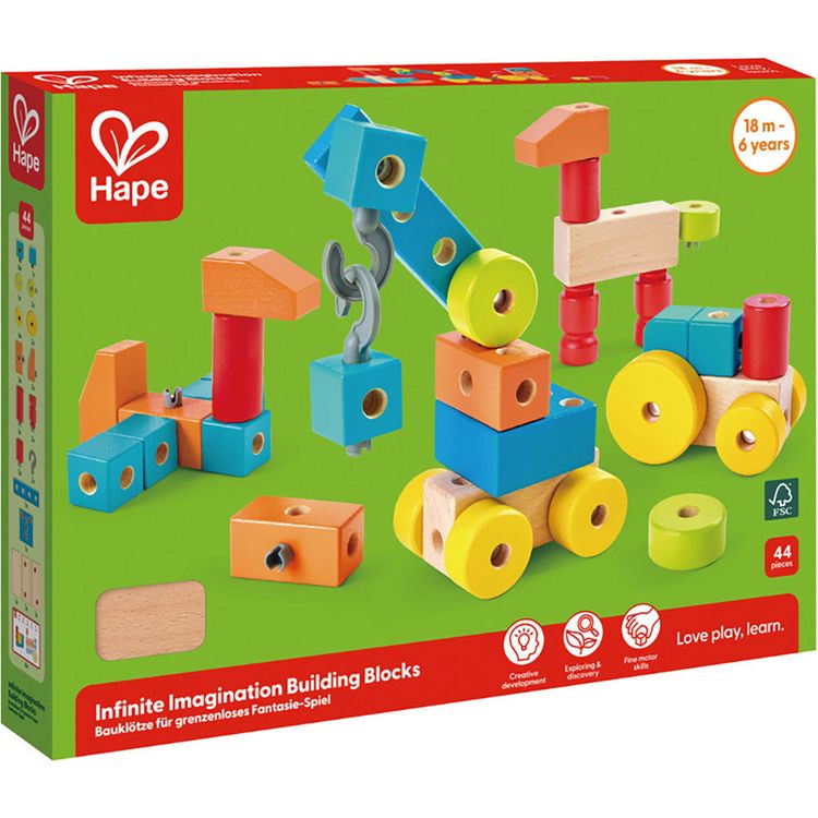 Hape - Infinite Imagination Building Blocks - Preschool