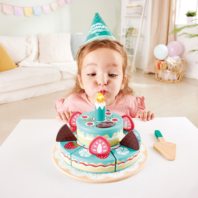 Hape - Interactive Happy Birthday Cake - Preschool