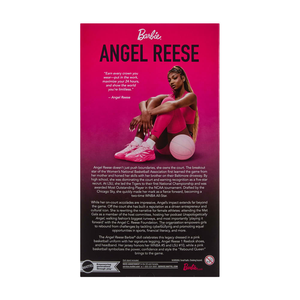 Barbie Signature Role Models Angel Reese Doll
