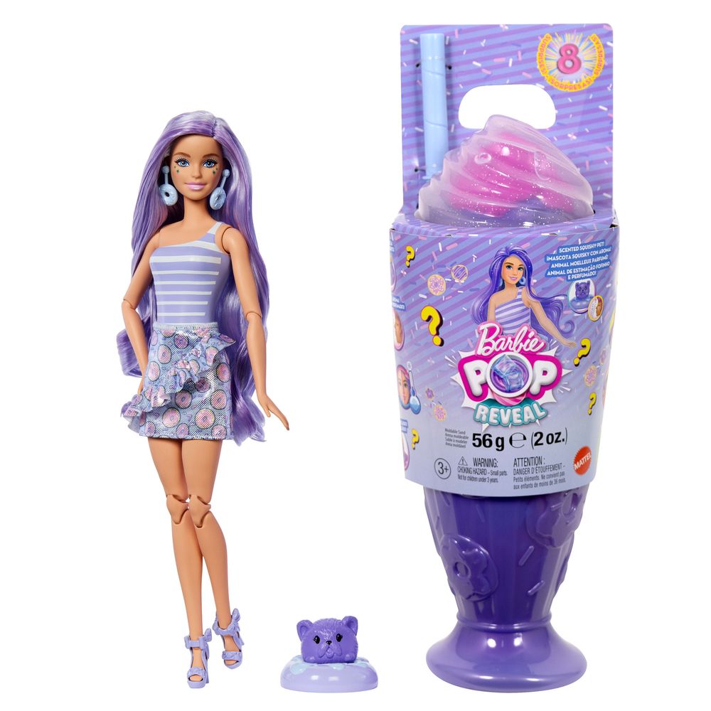 Barbie Pop Reveal Doll - Purple