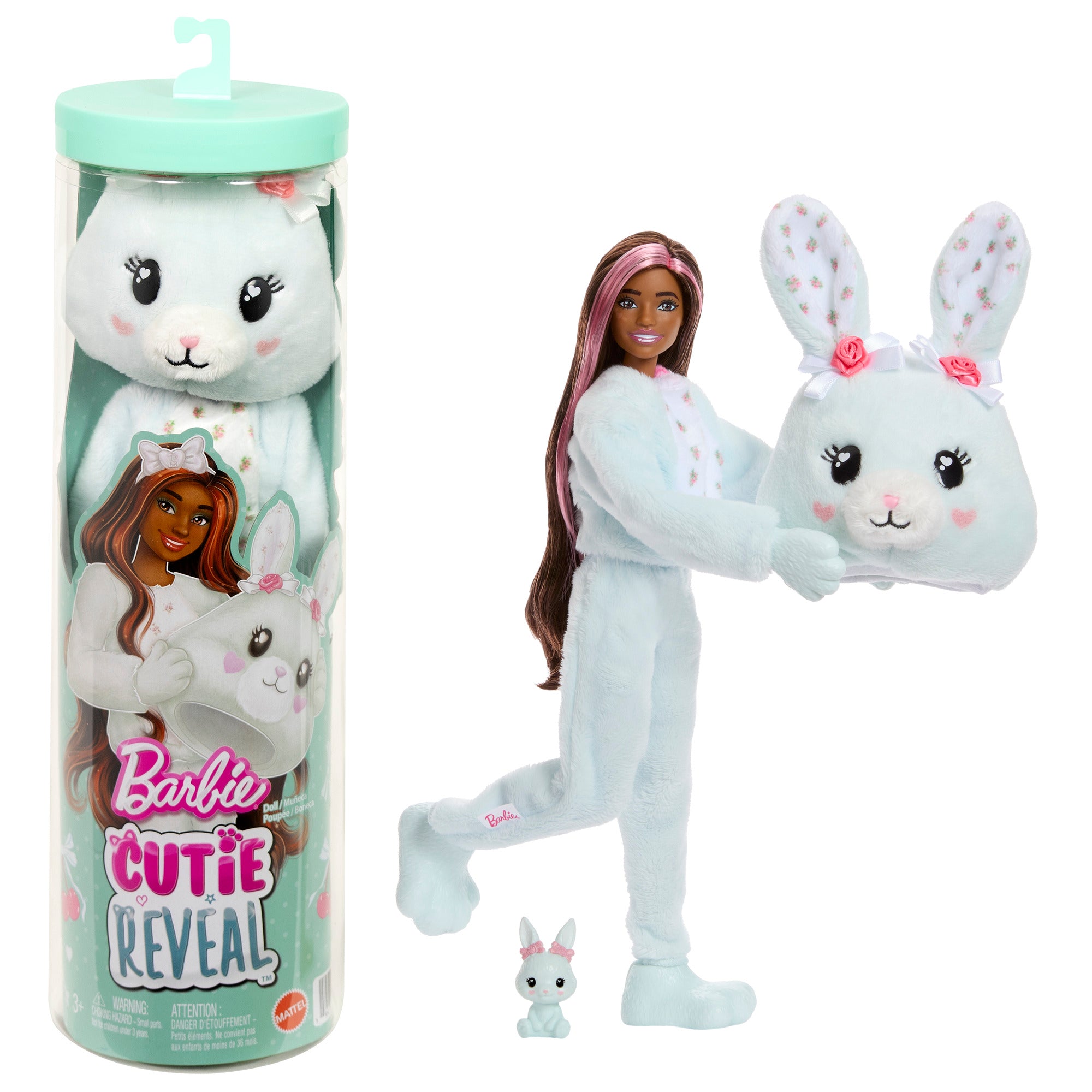 Care Bears Barbie Cutie Reveal Doll - Bunny