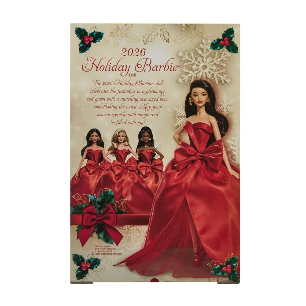 2026 Holiday Barbie Doll - Black Hair
