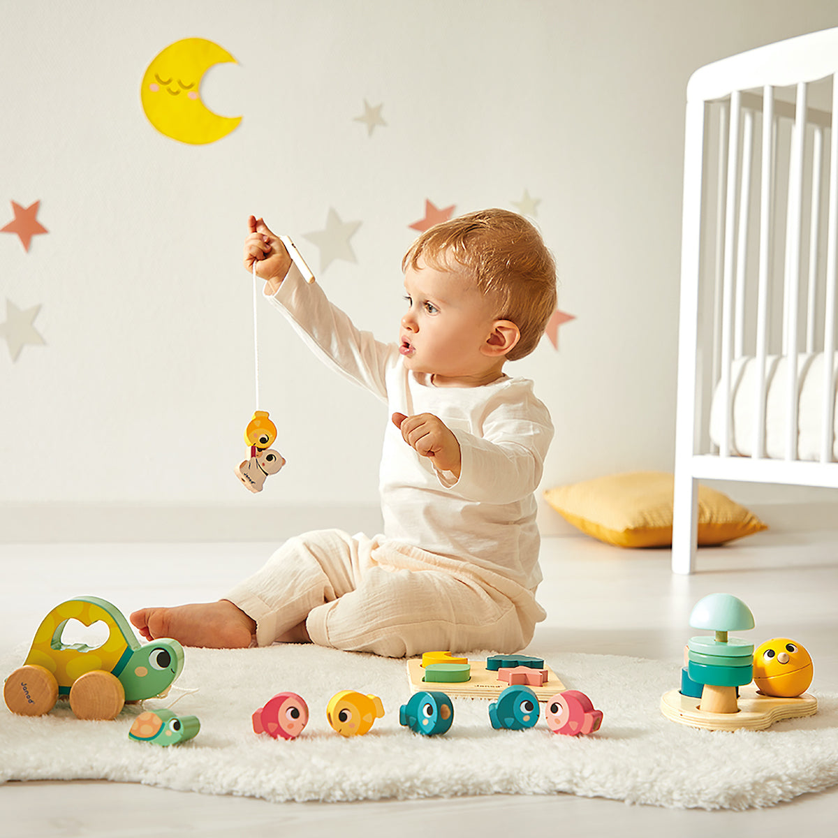 Janod - Janod Developmental Activity Box - 18 Months - Infants