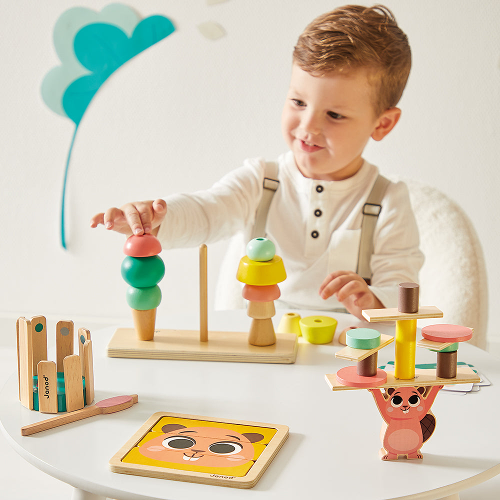 Janod - Janod Developmental Activity Box - 36 Months - Infants