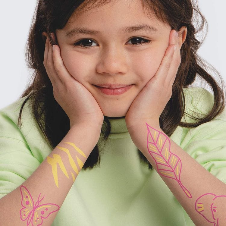 Nailmatic - Jungle Tattoo Pen Set for Kids - Trend Accessories
