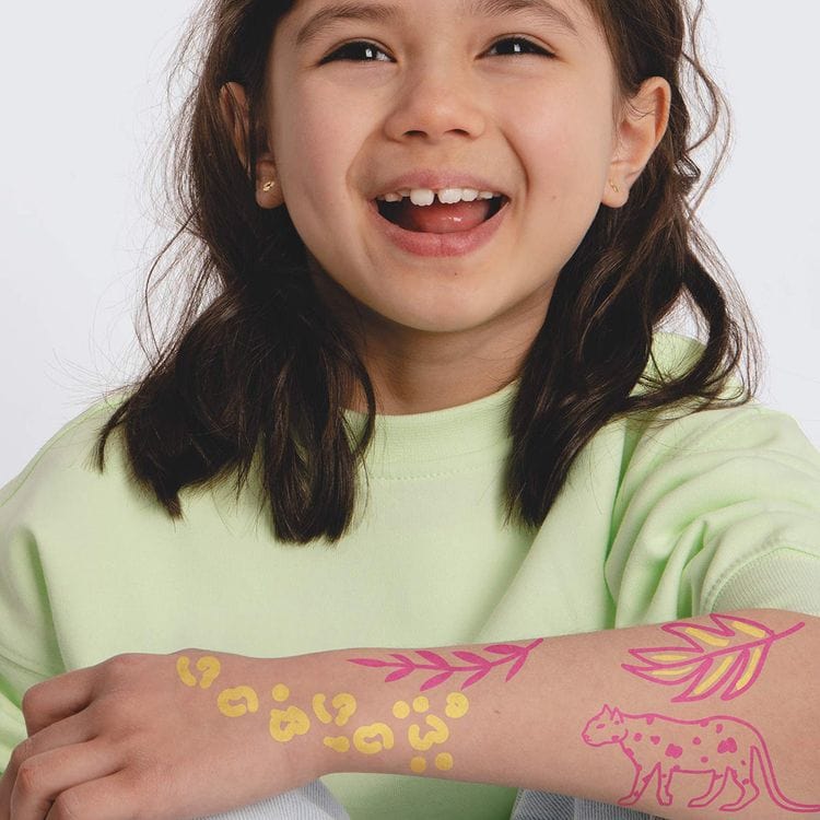 Nailmatic - Jungle Tattoo Pen Set for Kids - Trend Accessories