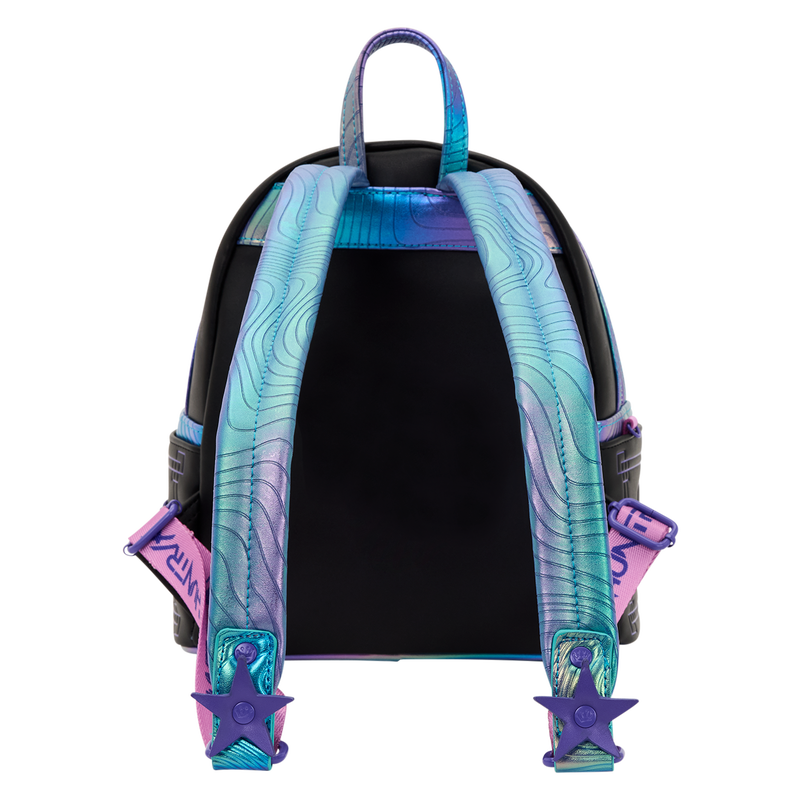 Loungefly - KPop Demon Hunters HUNTR/X Mini Backpack with Photo Card Charm - World of Funko