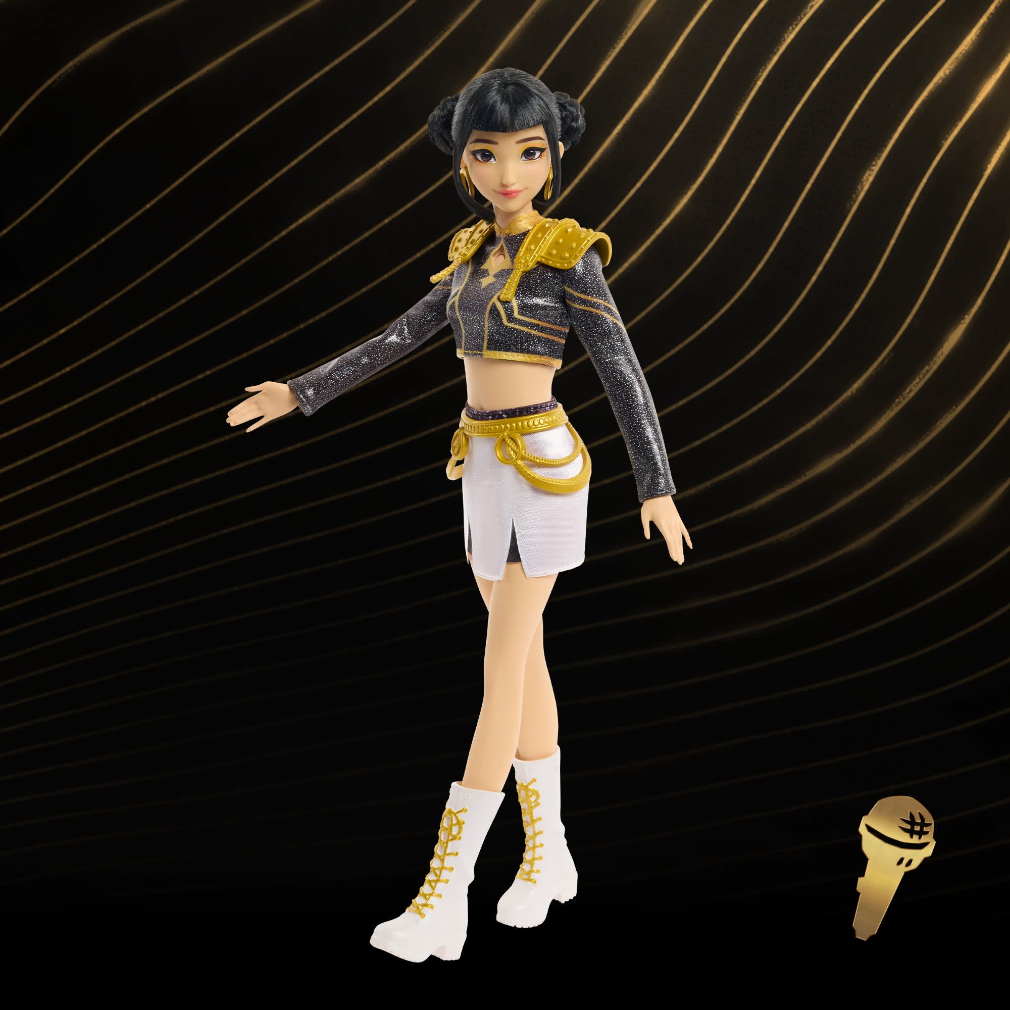 KPop Demon Hunters - KPop Demon Hunters Singing Zoey Fashion Doll - Dolls