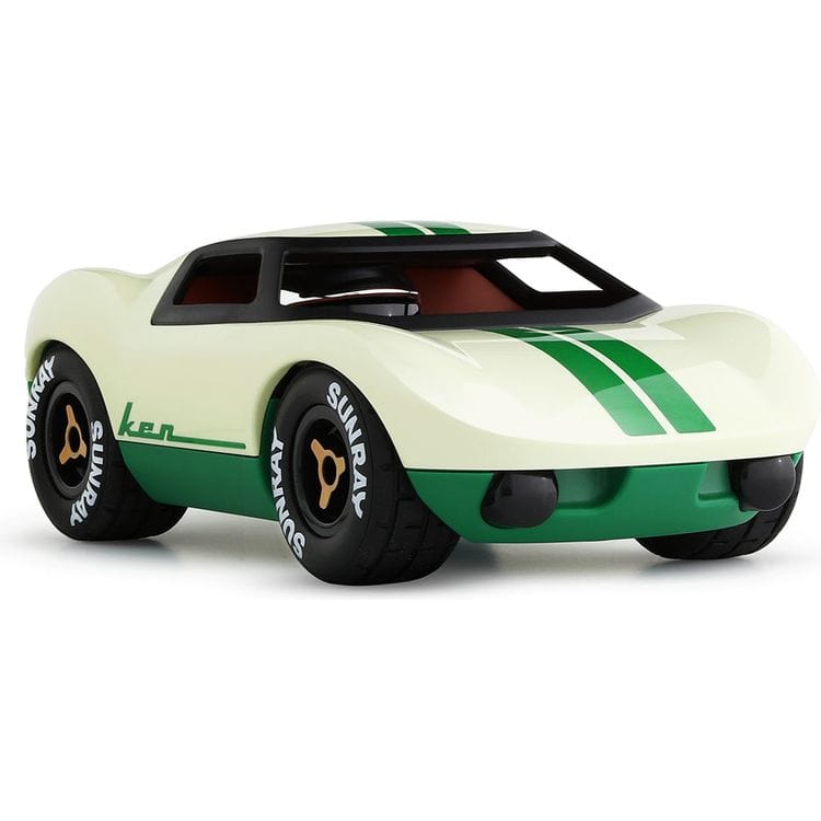 Playforever - Ken Cline Toy Car - White - Vehicles