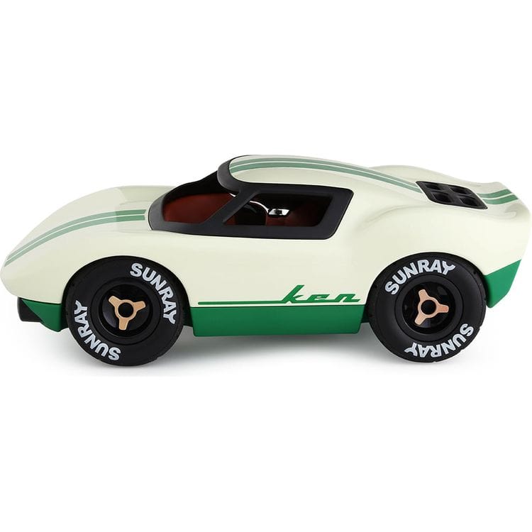 Playforever - Ken Cline Toy Car - White - Vehicles