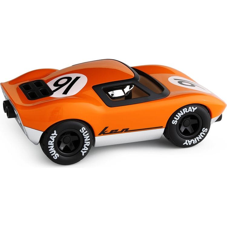 Playforever - Ken Gibson Toy Car - Orange - Vehicles