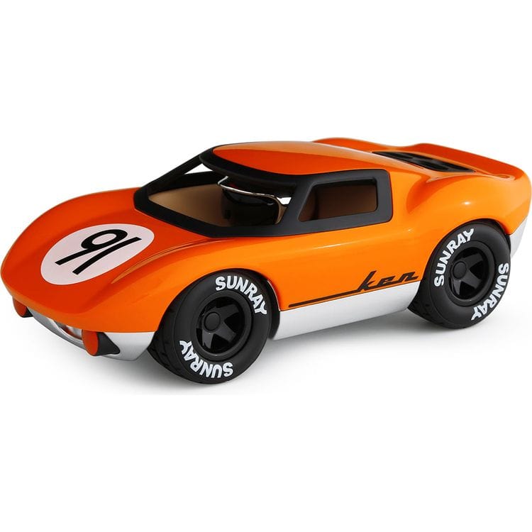 Playforever - Ken Gibson Toy Car - Orange - Vehicles