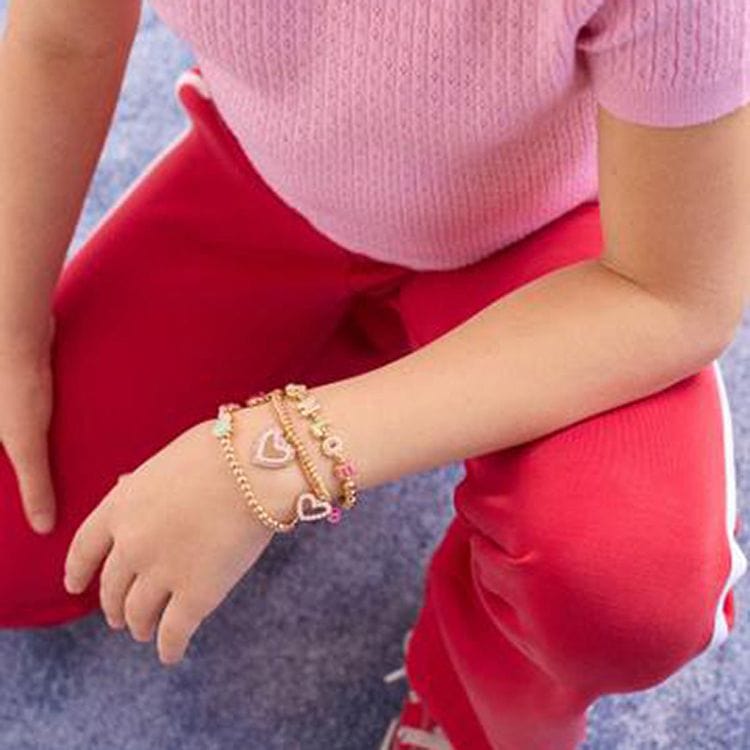 Minibar by BaubleBar - Kid's Charm Bracelet - Hearts - Trend Accessories