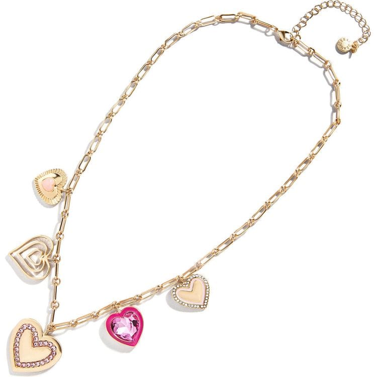 Minibar by BaubleBar - Kid's Perri Heart Charm Necklace - Trend Accessories