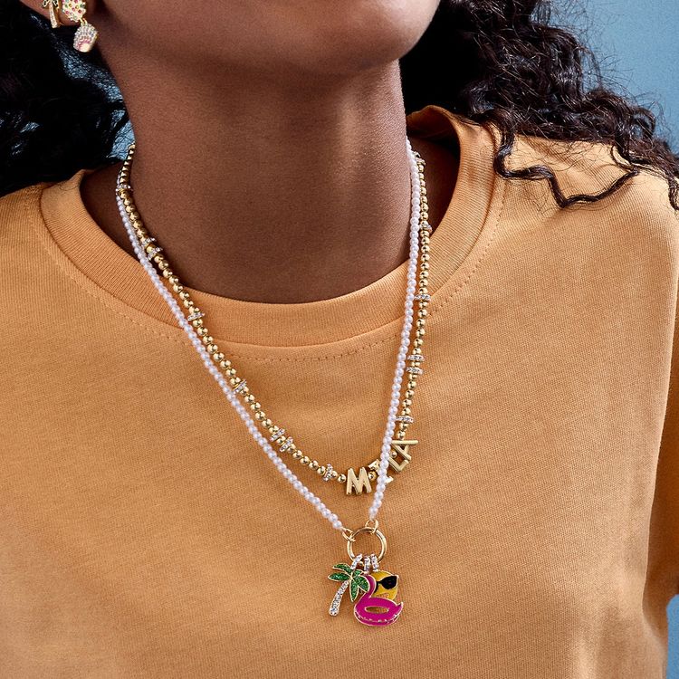 Minibar by BaubleBar - Kid's Summer Charm Necklace - Trend Accessories