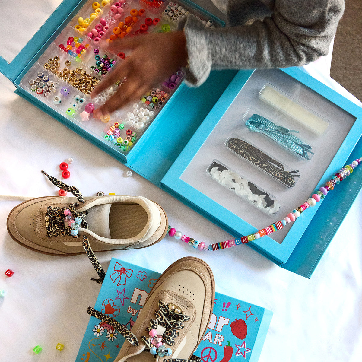 Minibar by BaubleBar - Kids’ DIY Shoelace Craft Kit - Trend Accessories