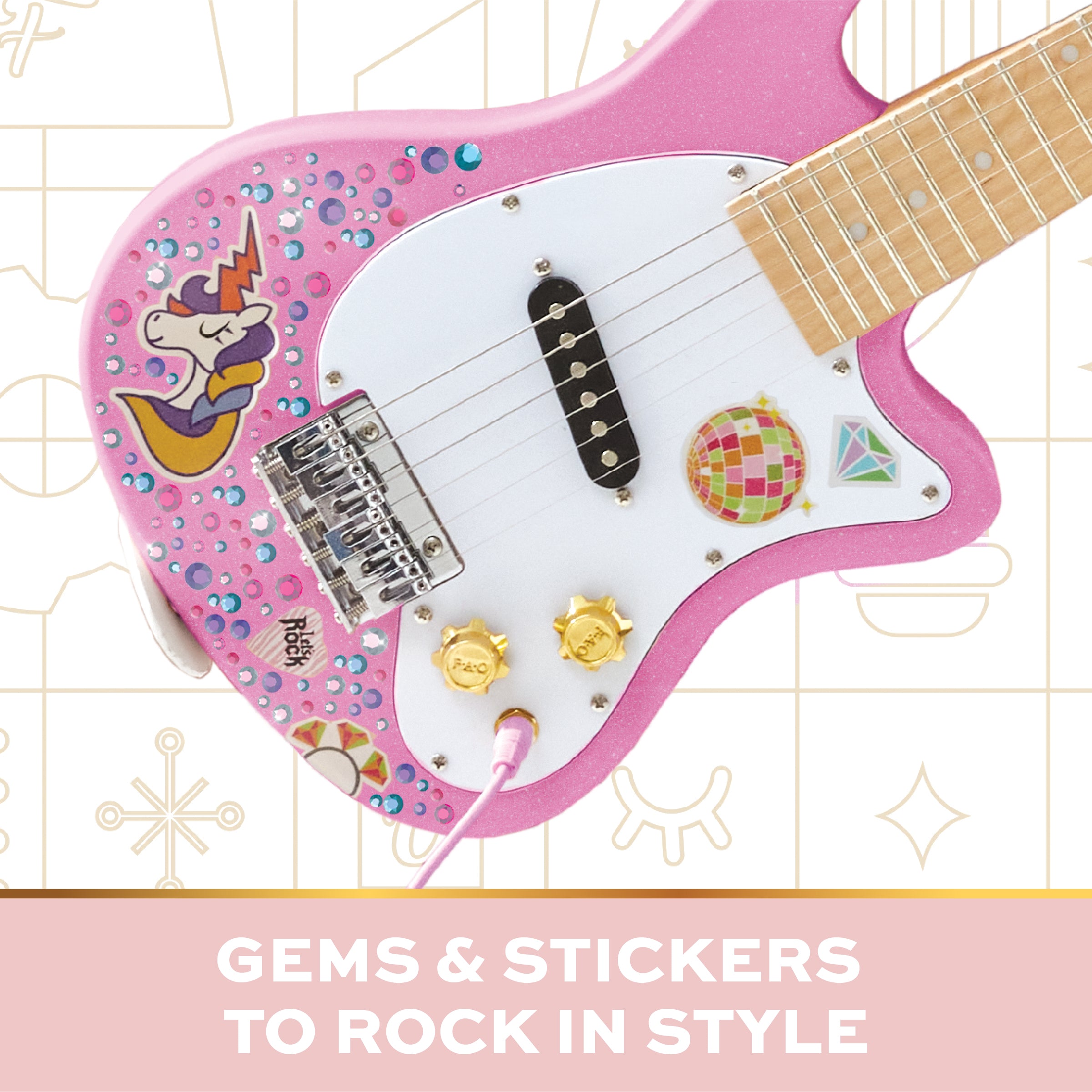FAO Schwarz - Kids Electric Guitar and Amp - Music
