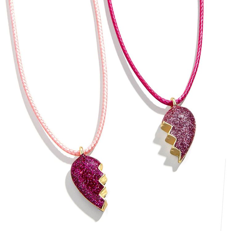 Minibar by BaubleBar - Kids' Heart BFF Necklace Set - Trend Accessories