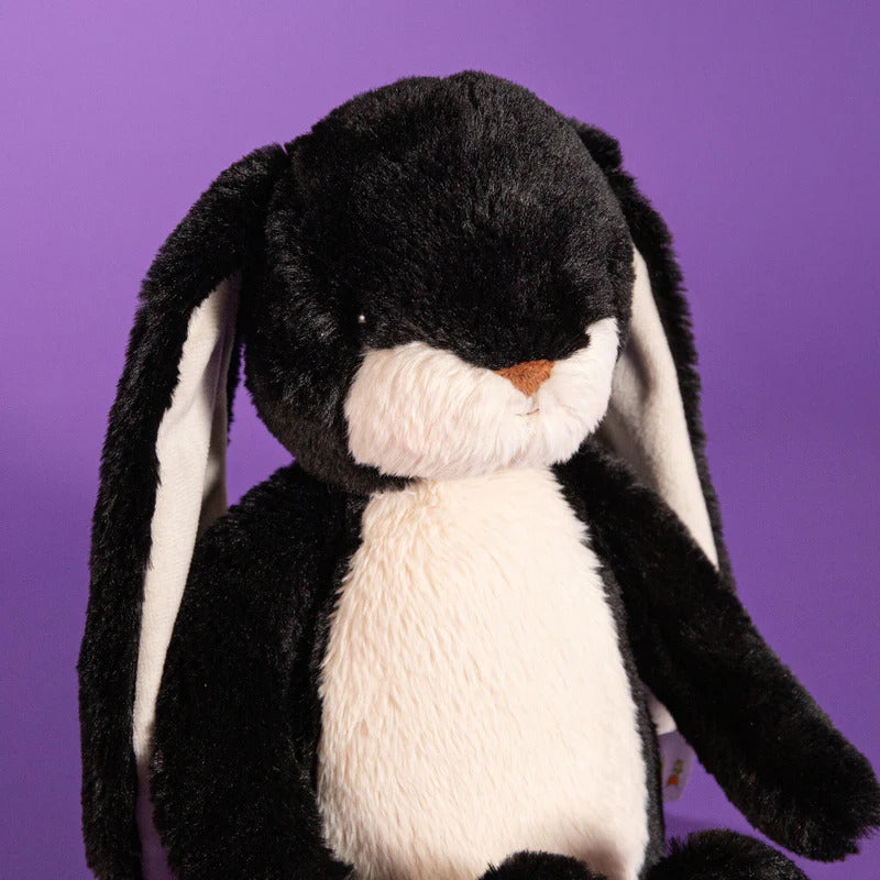 Little Floppy Nibble Bunny Plush - Black