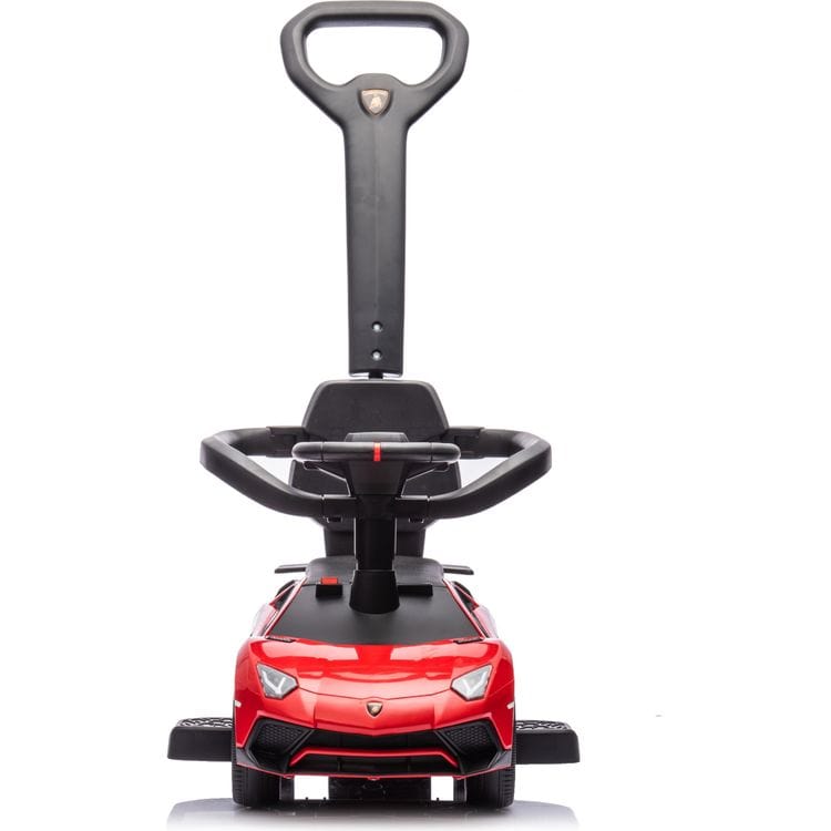 Freddo - Lamborghini 3-in-1 Push Ride On Toy Car - Red - Outdoor