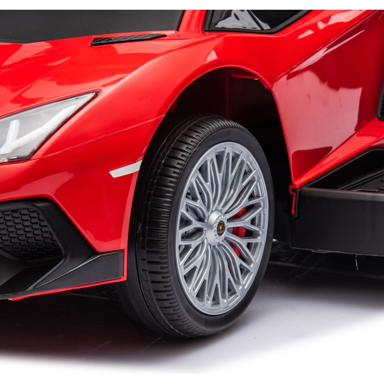 Freddo - Lamborghini 3-in-1 Push Ride On Toy Car - Red - Outdoor