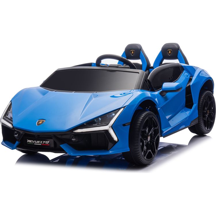 Freddo - Lamborghini Revuelto 24V 2 -Seater Ride on Car - Blue - Outdoor