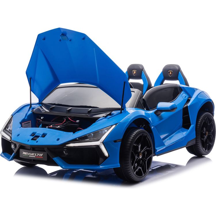 Freddo - Lamborghini Revuelto 24V 2 -Seater Ride on Car - Blue - Outdoor