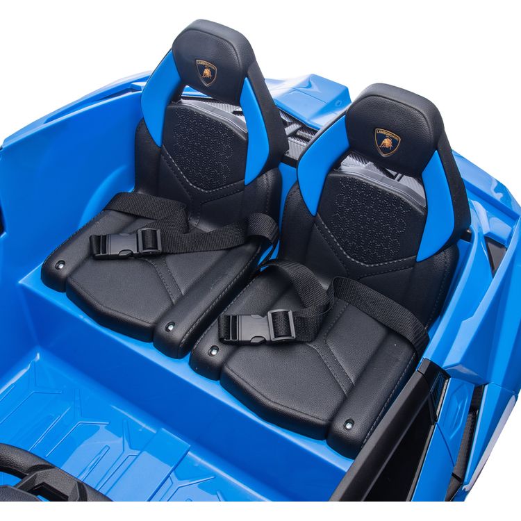 Freddo - Lamborghini Revuelto 24V 2 -Seater Ride on Car - Blue - Outdoor