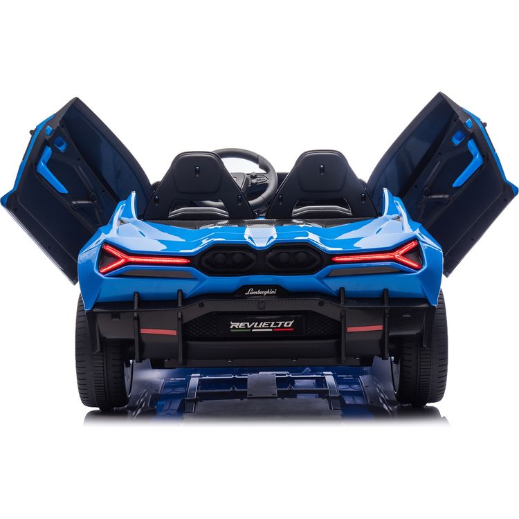 Freddo - Lamborghini Revuelto 24V 2 -Seater Ride on Car - Blue - Outdoor