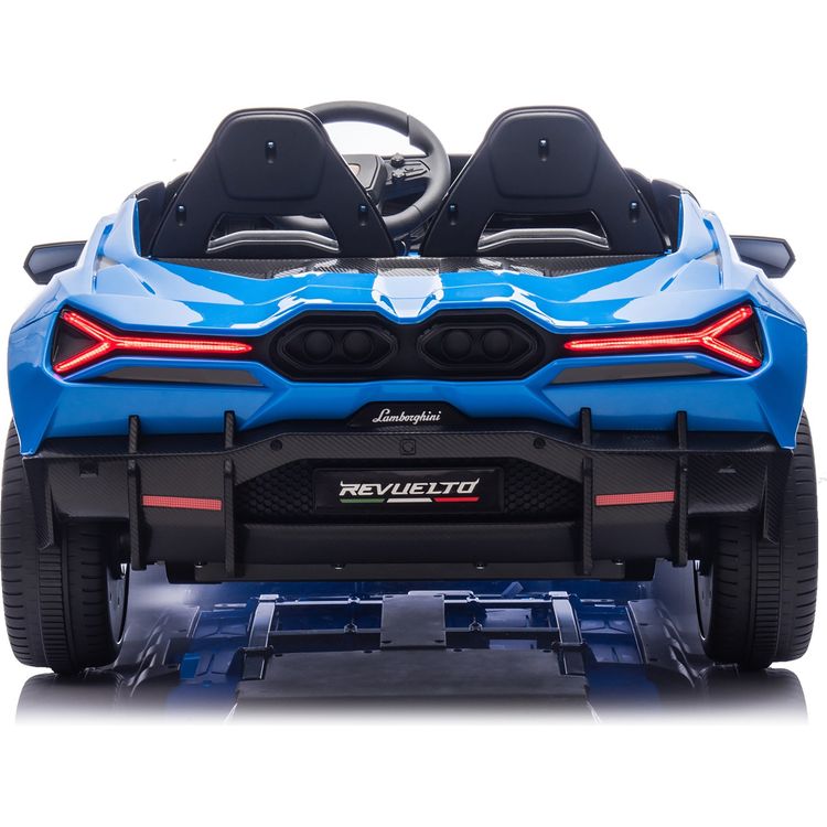Freddo - Lamborghini Revuelto 24V 2 -Seater Ride on Car - Blue - Outdoor