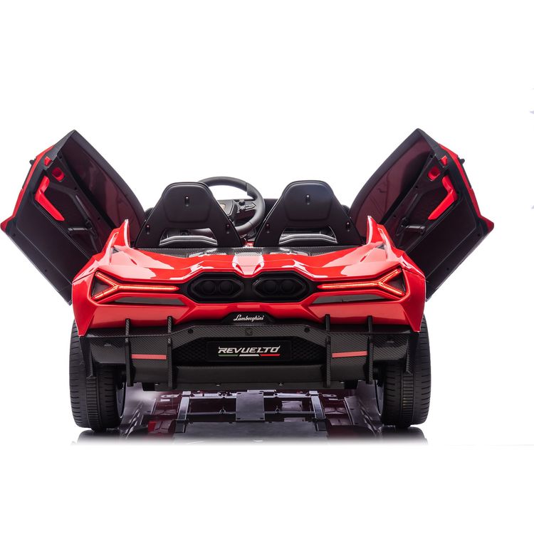 Freddo - Lamborghini Revuelto 24V 2 -Seater Ride on Car - Red - Outdoor
