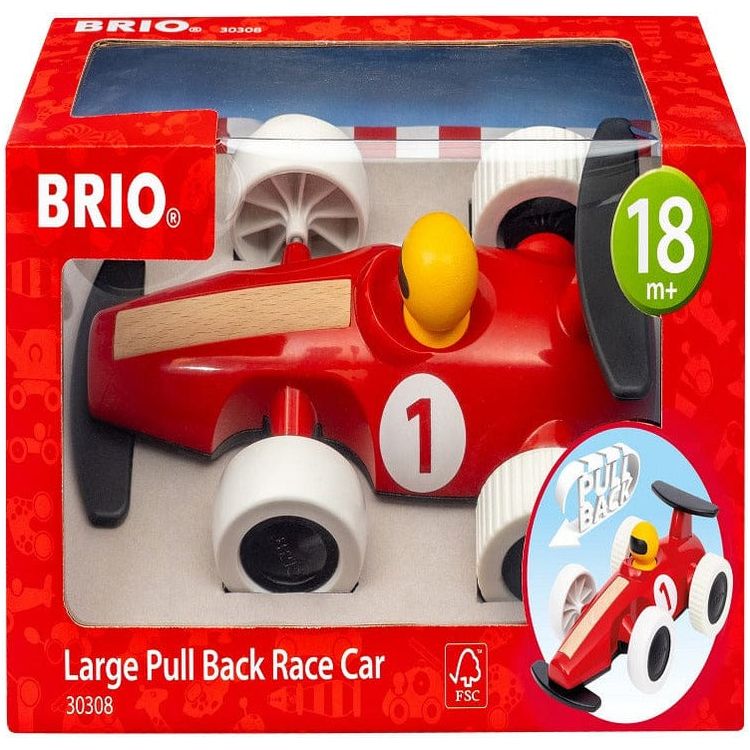 Brio - Large Pullback Racer - Preschool